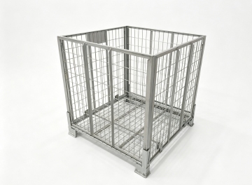 Bottle Preform Storage Pallet Cage