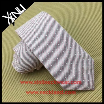 Perfect Knot 100% Handmade Cotton Print Tie Happy Day