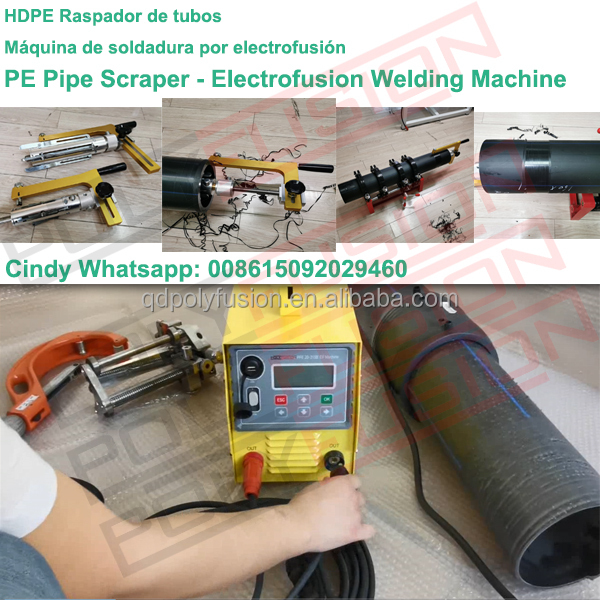 Portable HDPE Pipe Welding Machine - Thermofusion & Electrofusion for 20-315mm Pipes