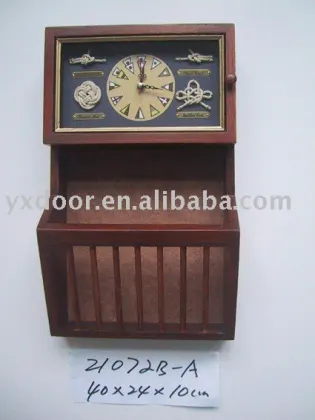 Wooden letter rack, wooden letter holder, letter cabinet