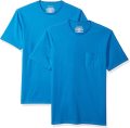 Essentielles schlankes Kurzärmler-Crewneck-T-Shirt von Männern