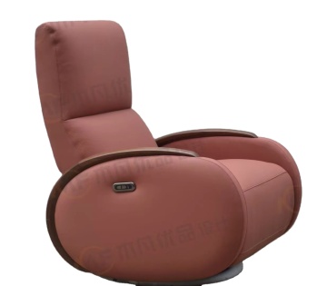 Cetakan populer kursi sofa fungsional dengan sandaran kayu GN-010