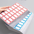 Blank Write-On Self Adhesive Labels Office Classification File Index Stickers