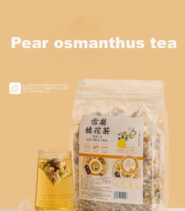 Wholesale Flower Fruit Tea - Osmanthus Pear Tea Bags