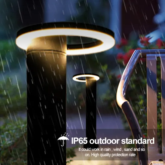 12w Pathway Aluminum LED Bollard Light Warm White