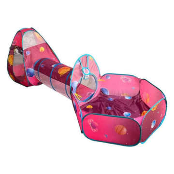 Wind Valley Girls Boys Princess Castle Playhouse Baby Crawl Tunnel Kids Pop Up Teepee Tent" can be condensed to: "Princess Castl