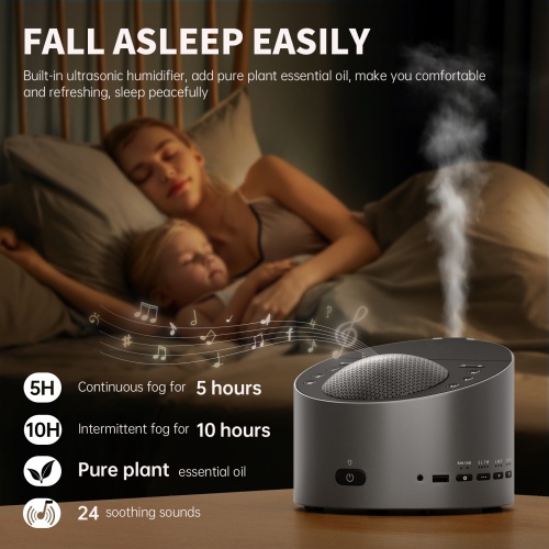 4in1 Smart White Noise Machine with Schumann Wave