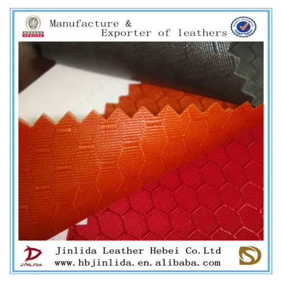 colourful 100 polyester pu coating fabric