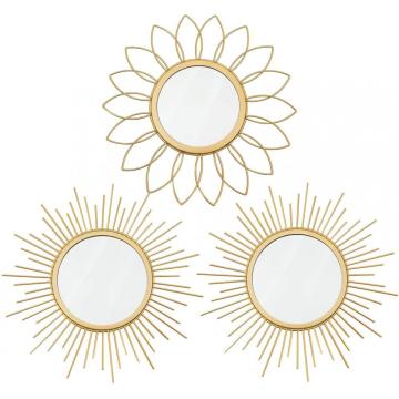 Metal Sunburst Wall Mirrors