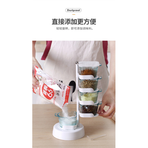 Plastic custom Rotary box kitchen shelf combination mould