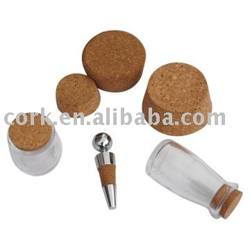 Agglomerated Cork tube stoppers, Synthetic Cork Stopper