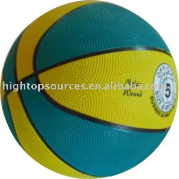 colorful sports rubber basketball