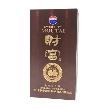 Customized Wine Gift Bottle Kraft Board Box Paper Packaging