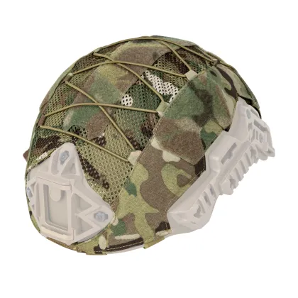 TOPTACPRO Camouflage Tactical Hunting Gear: Customizable Helmet Cover for Team Wendy Helmets