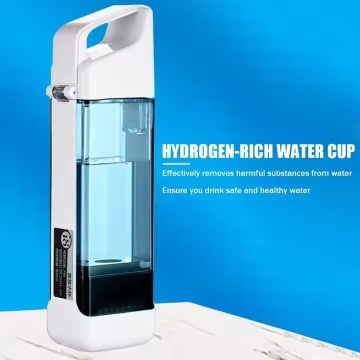 Monseng waterstofwatergenerator: draagbaar SPE PEM -apparaat voor 3000ppb alkalische fles ionisatie