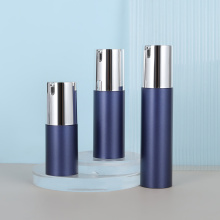 Electroplating Process Airless Bottle with Pump for Skincare