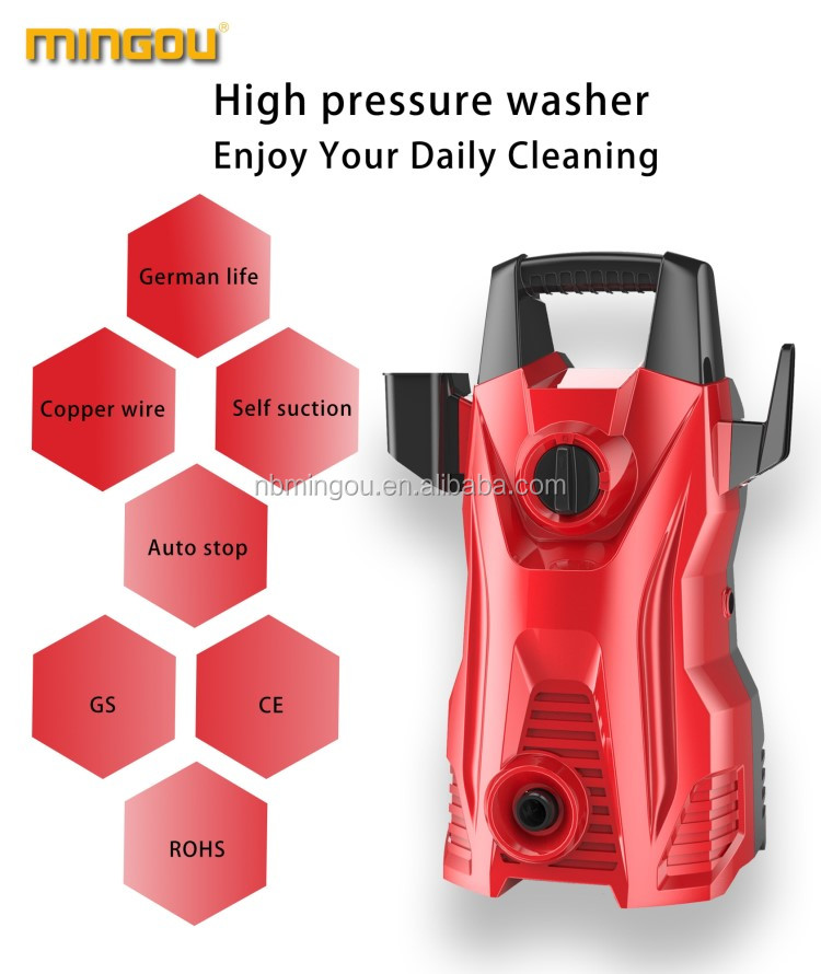 Hot Sell Sell High Quality Short Handtag Portable High Pressure Car Washer