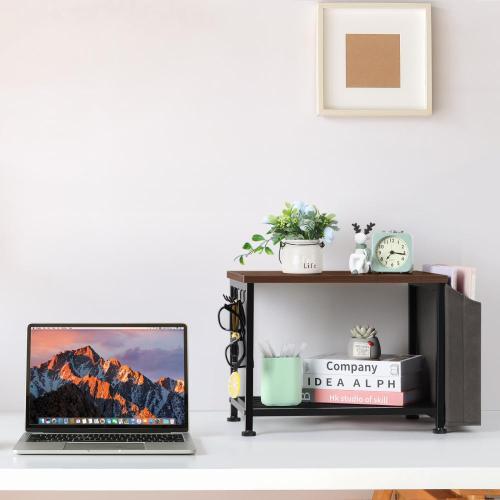 Home Office Under Desk Imprimante Stand avec roues