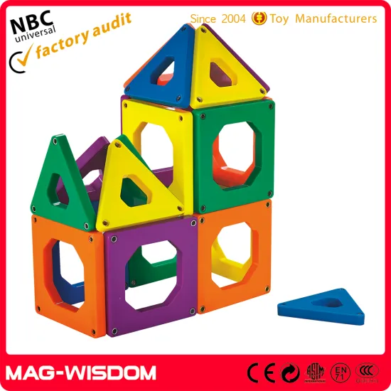 Plastic Magnetic Intelligent Tiles Toys