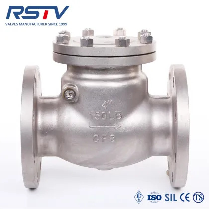 API Swing One Way Flanged Check Valve
