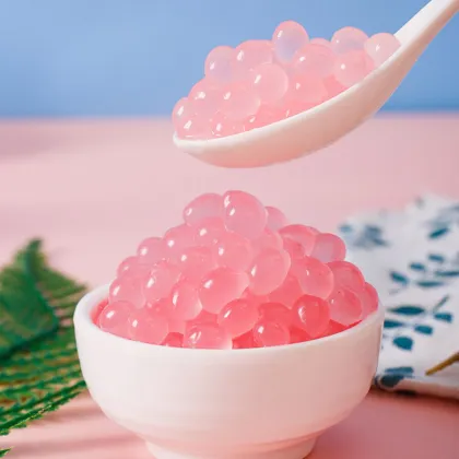 Strawberry Bubble Tea Fruit Tea Ingredients - 1.3kg Summer Essentials