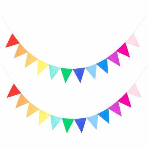 Bunting personalizado para festivales y estadios
