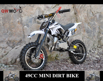 QWMOTO CE 49cc 50cc Mini moto Motorcycle 49cc gas scooter 49cc 2 stroke mini dirt bike