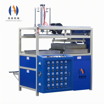 Small Manual Plastic Thermoforming Machine for Container Tray Box Blister Production