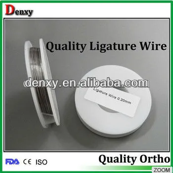stainess steel Orthodontic ligature wires