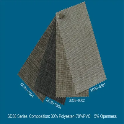 transparent fabric roller blind, sunscreen roller shade