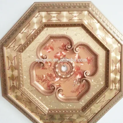 Plastic PS Ceiling , Artistic Ceiling Tiles