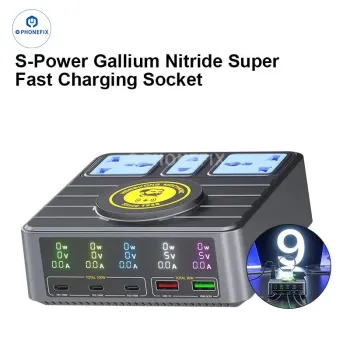 Mechanic S-Power: High-Speed Charging Hub with Magnetic Wireless Technology