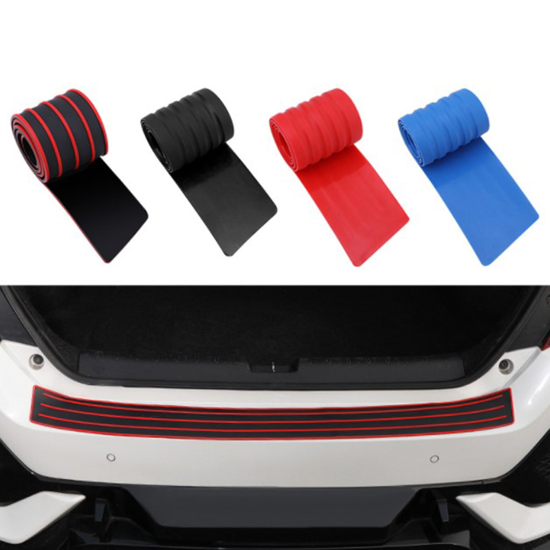 Car Trunk Door Guard Strips Sill Plate Protector Rear Bumper Guard Car Styling