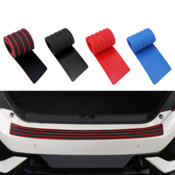 Car Trunk Door Guard Strips Sill Plate Protector Rear Bumper Guard Car Styling