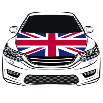 Sunshine Custom Double Sided Car Window Flags - Polyester England Hood Cover