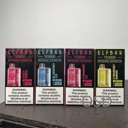 USA Best Elf Bar TE5000 VS Elfbar BC5000