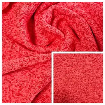 100% Polyester Hacci Fleece Fabric Dyed