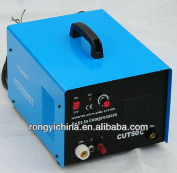 CUT50C New Mini Inverter 220V DC Plasma Cutting Machine With Buit-in Compressor