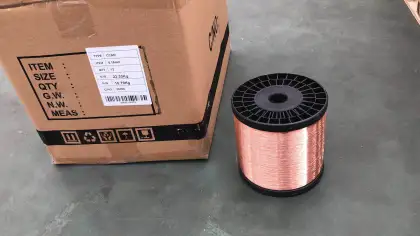 Made in China Copper Enameled Wire 15A Copper Enameled Flat Wire