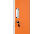 Красочный персональный спортивный металлический шкафчик с одной дверью