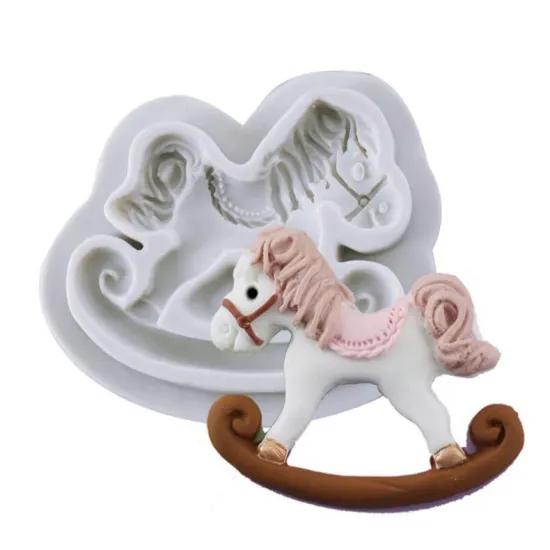 Trojan Toy Shape Chocolate Mold for Fondant Cake Decoration