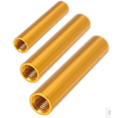 Hex Round Standoffs Custom Threaded Alloy Spacers