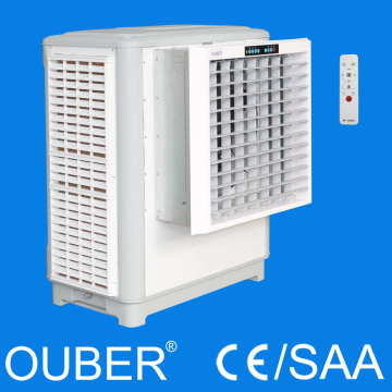 evaporative air cooler with chilled water/warehouse ventilation cooling system