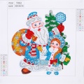 Diamond Painting Of Santa And Girl Custom Wholesale