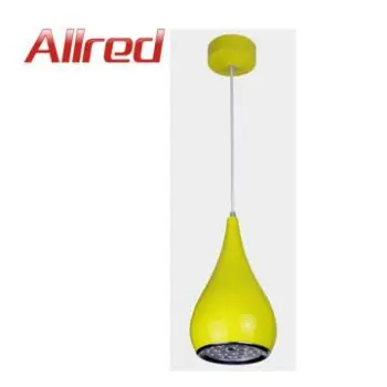 Modern style Yellow shade 15W LED Pendant Lamp