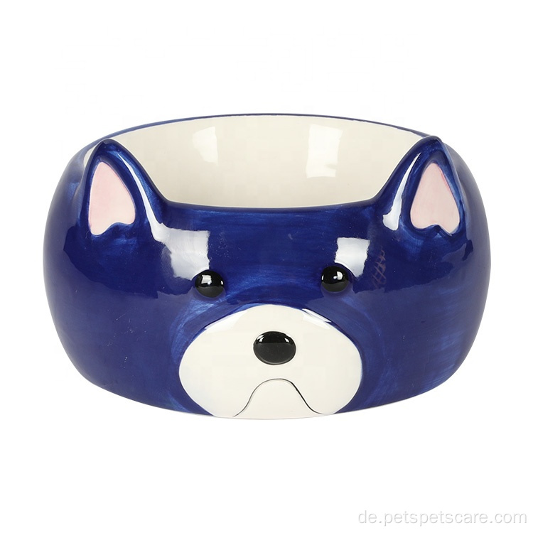 Luxus großer Steinzeug Keramik Haustierhund Schüssel