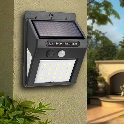 20 30LEDS Solar Rechargeable LED Solar light Bulb Outdoor LED Street Light Garden lamp Decoration PIR Motion Sensor Wall light