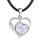 Howlite Love Heart Stankstone Cool Gemstone Ожерелья для женщин