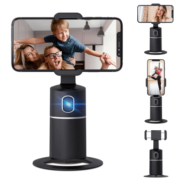 360-Degree Rotating Selfie Stick and Phone Holder for Mobile Tablets and Live Tracking