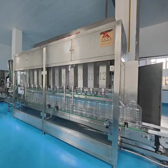 Load Cell 12 Heads Filling Machines for Cooking Oil, Peanut Oil, and Soybean Oil